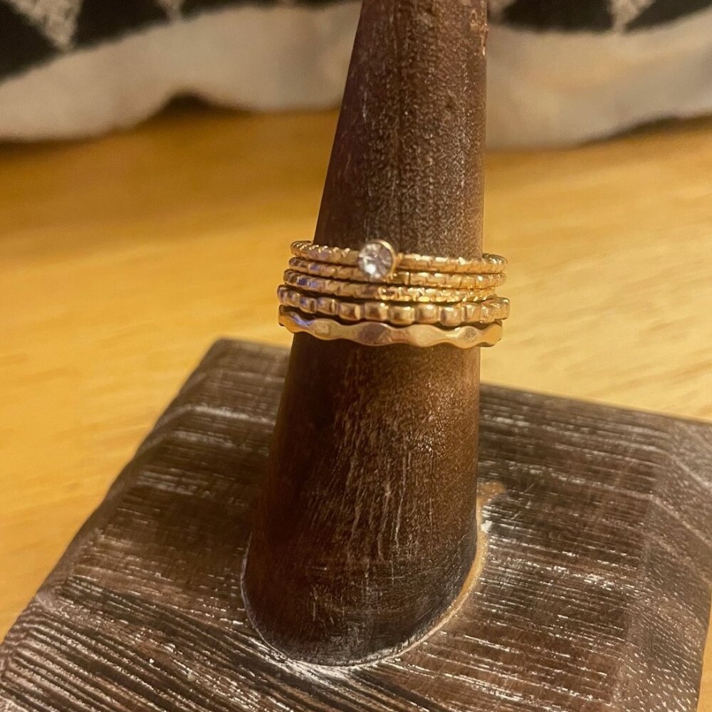 Azeala Five Ring Stack Size 6